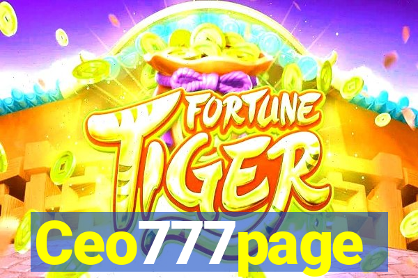 Ceo777page