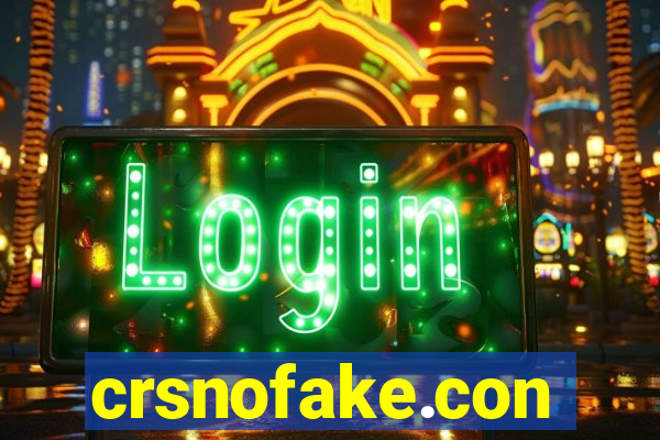 crsnofake.con